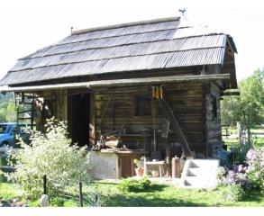 Vorhova kašča- Sp. Kraše  Vorhover Getreidespeicher- Spodnje Kraše  Vorhov Granary – Spodnje Kraše